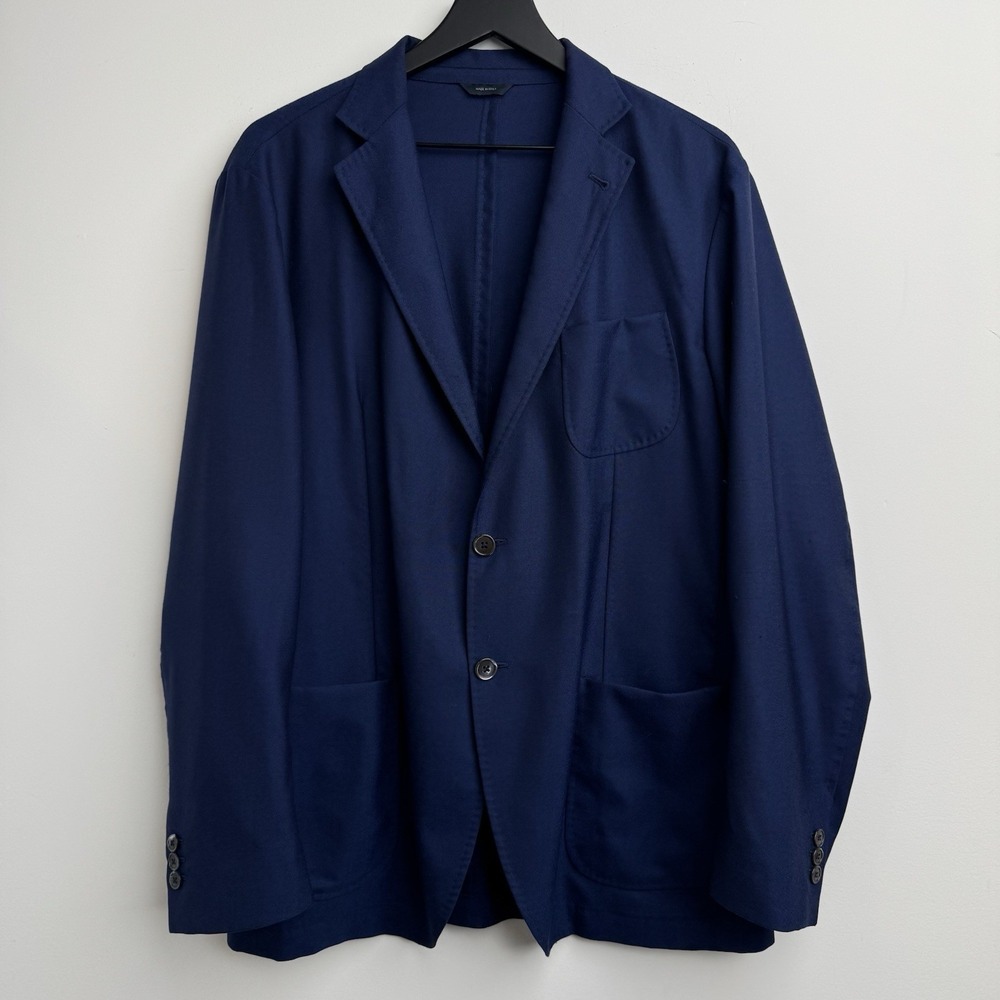 Tombolini Cashmere Blazer Mens 44 Navy Zero Gravity by Ermenegildo Zegna Italy